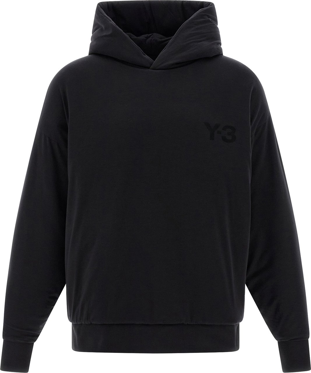 Y-3 Black Lyocell Sweatshirt Zwart