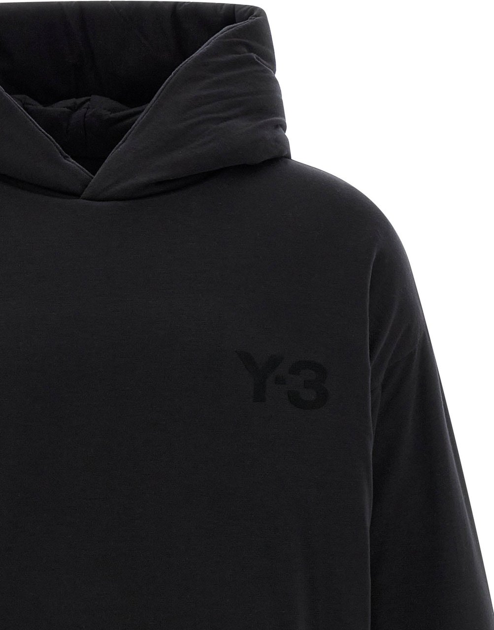 Y-3 Black Lyocell Sweatshirt Zwart