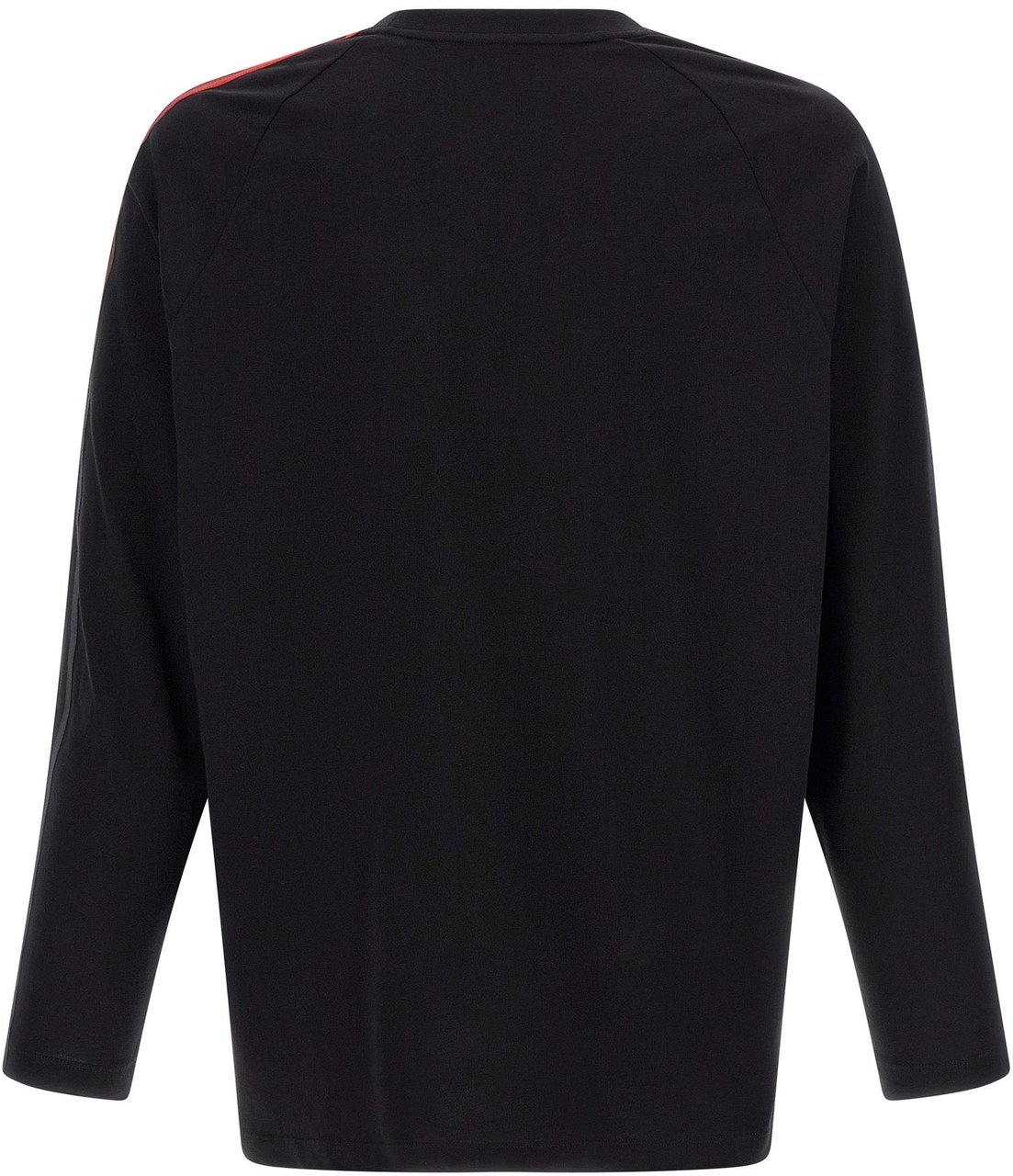Y-3 Black Cotton T-Shirt Zwart