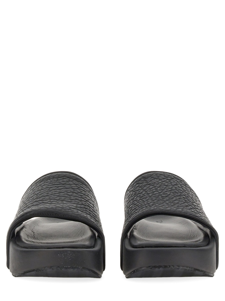 Y-3 SLIDE SANDAL Zwart