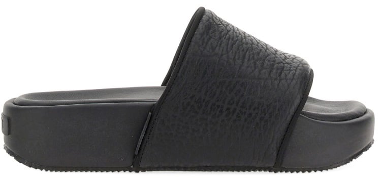Y-3 SLIDE SANDAL Zwart