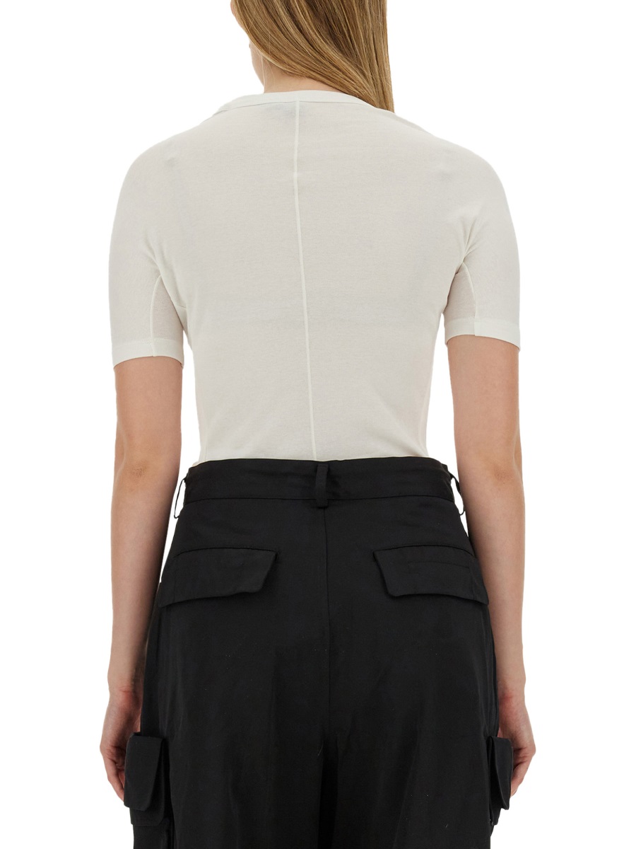 Y-3 SLIM FIT T-SHIRT Wit