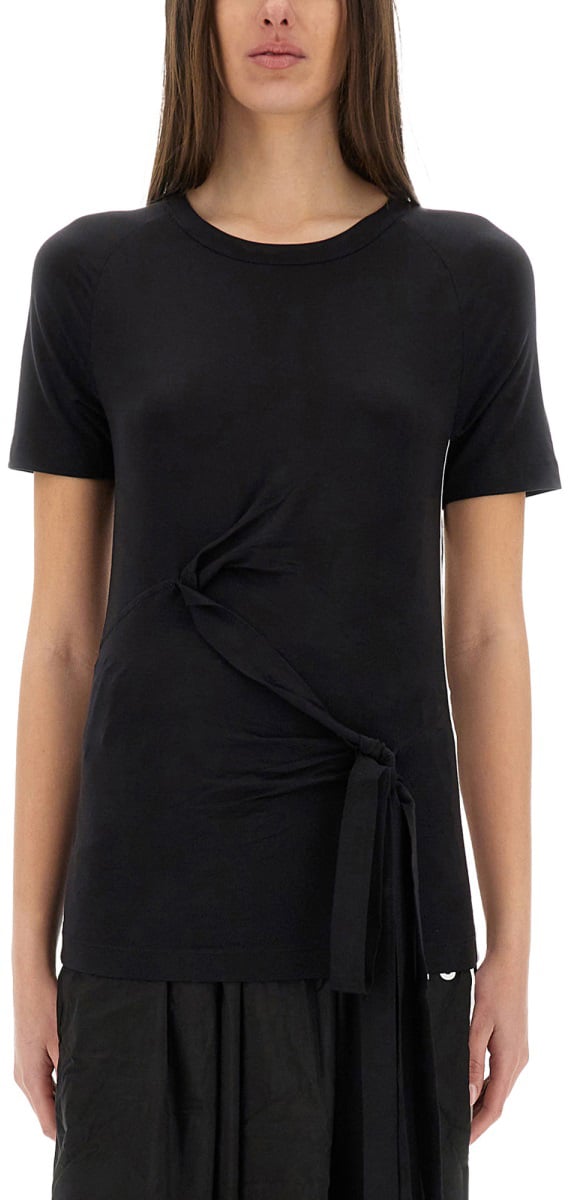 Y-3 TENCEL T-SHIRT Zwart