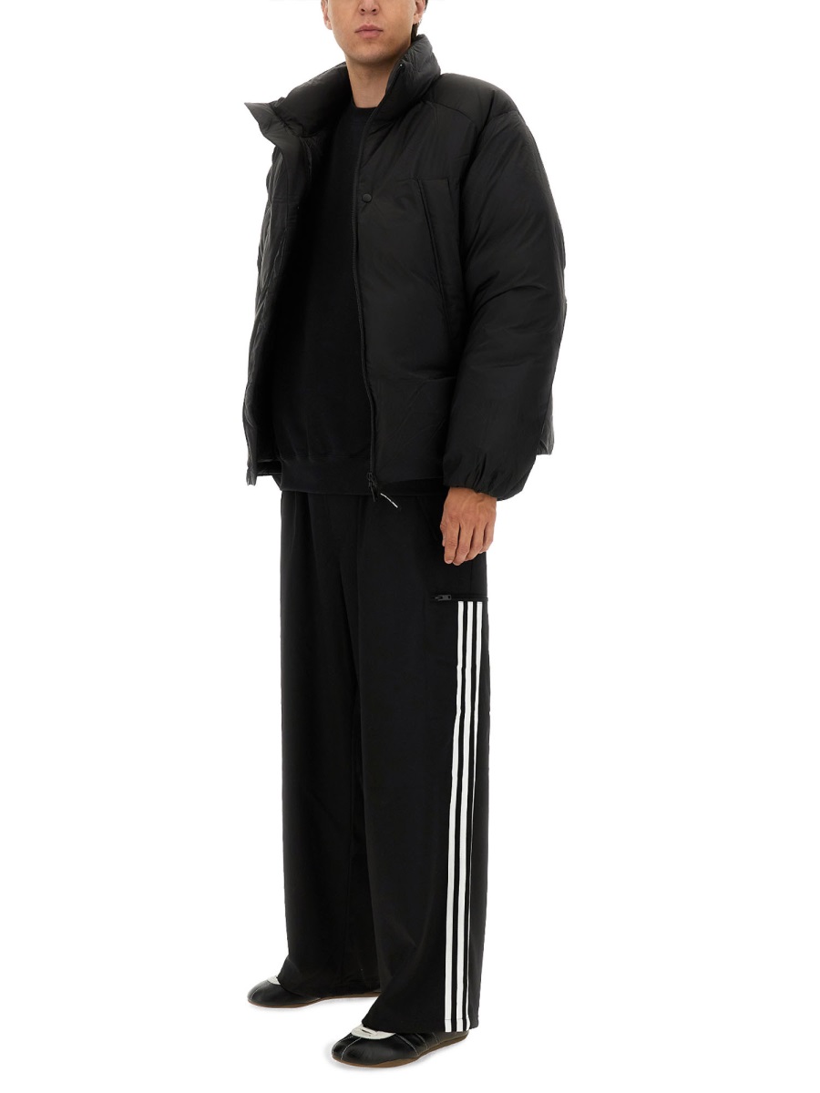 Y-3 PADDED JACKET Zwart