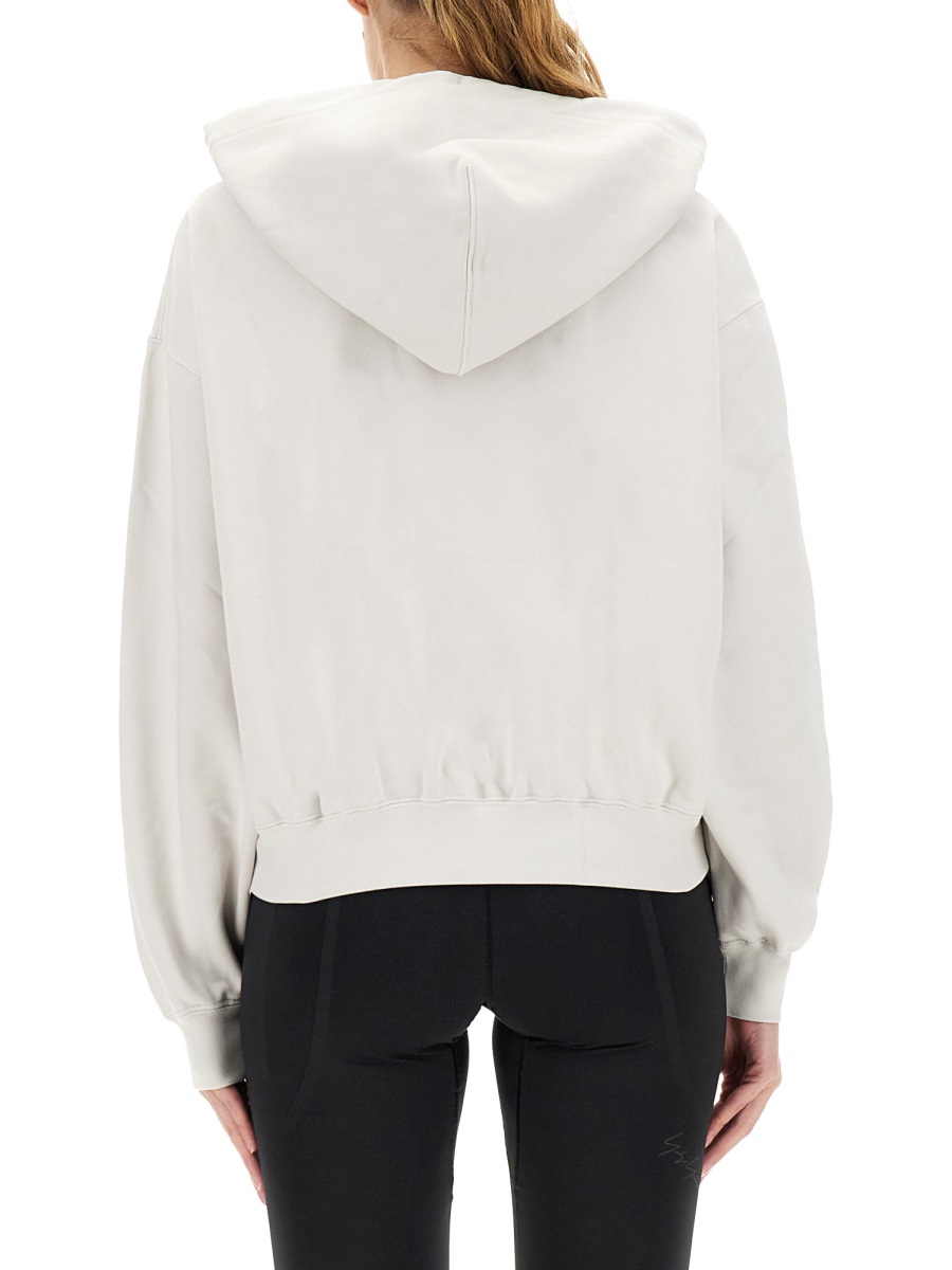 Y-3 HOODED SWEATSHIRT WITH LOGO Wit