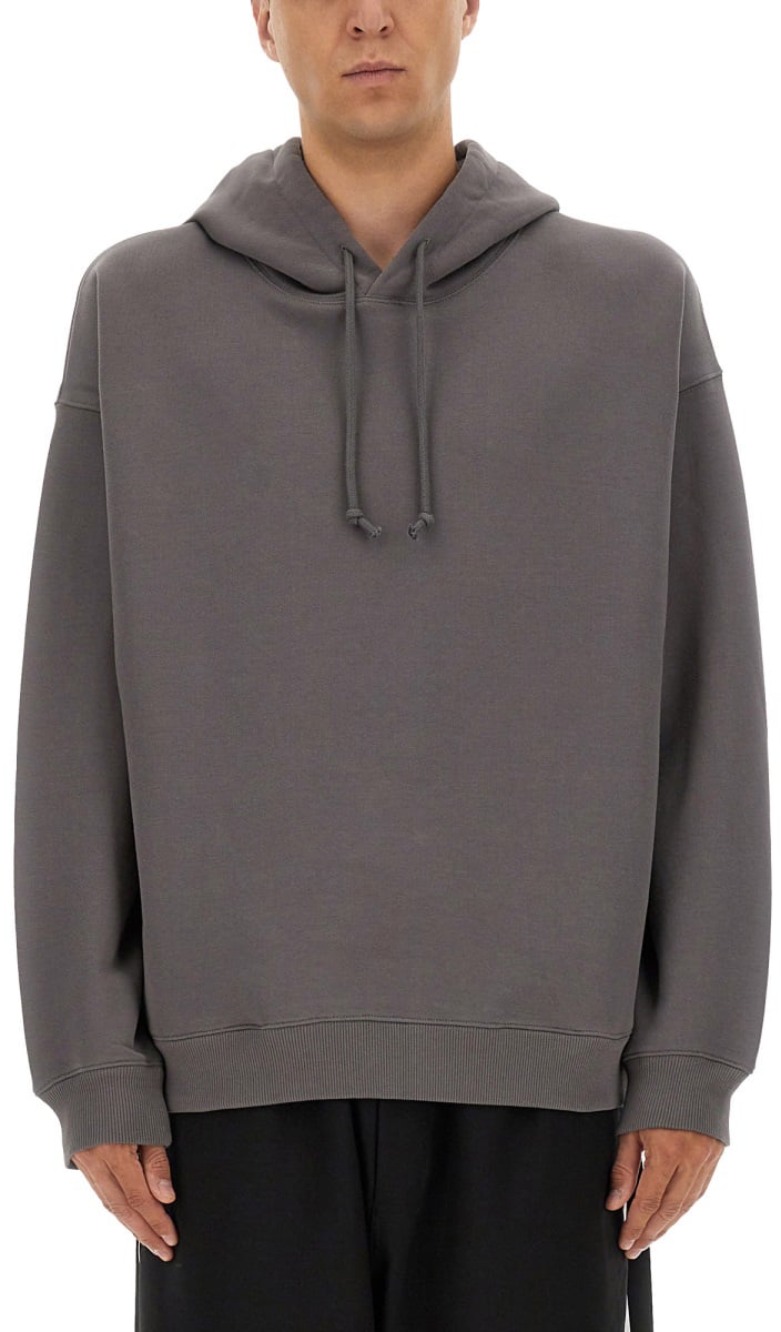 Y-3 SWEATSHIRT WITH Y-3 GRAPHICS Grijs