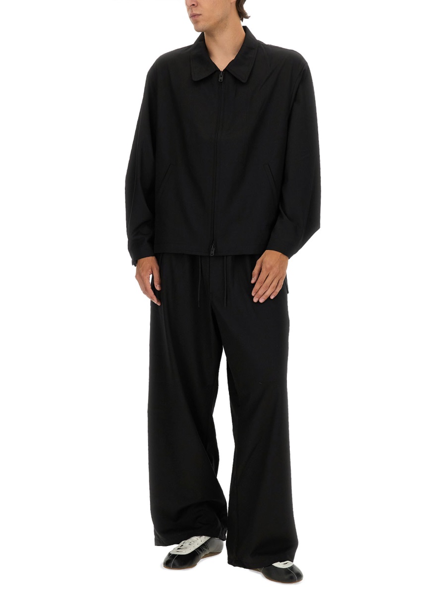 Y-3 REFINED WOOL JACKET Zwart