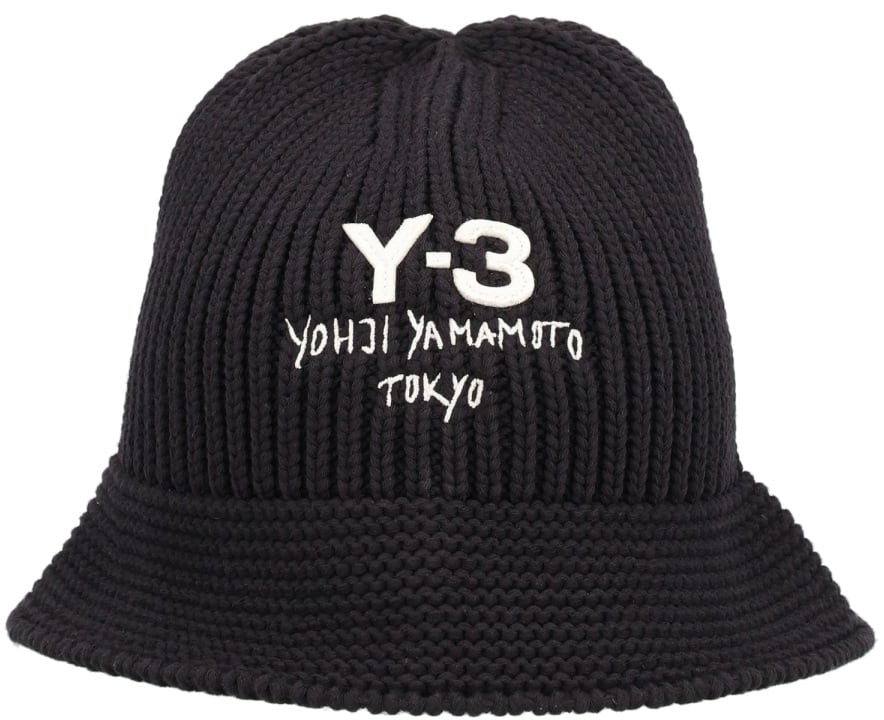 Y-3 "BUCKET" HAT Zwart