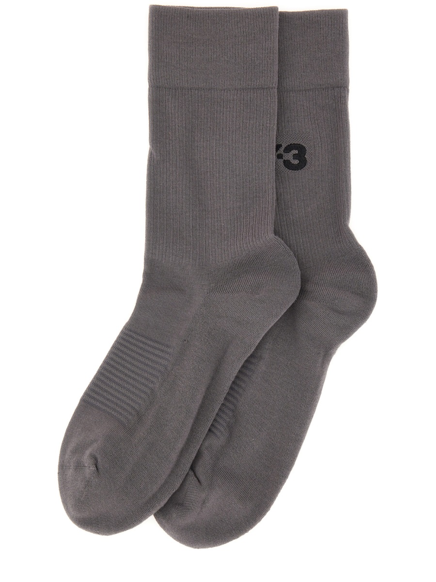 Y-3 "CLASSIC CREW" SOCKS Grijs