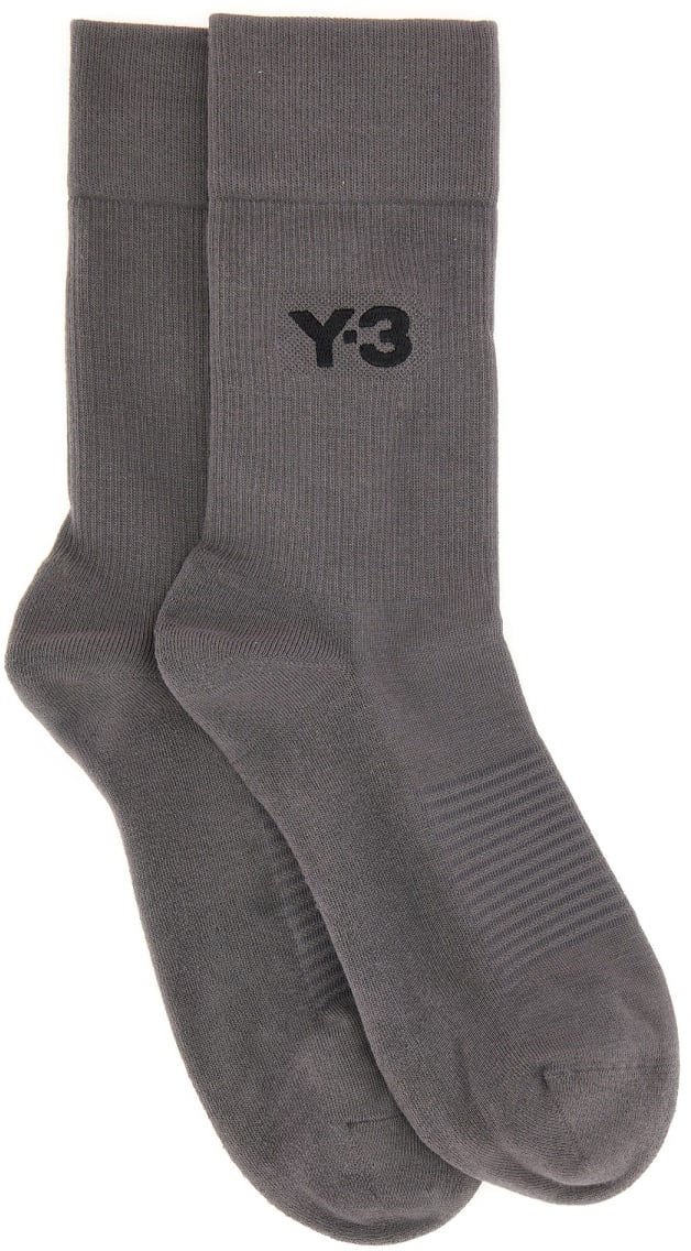 Y-3 "CLASSIC CREW" SOCKS Grijs