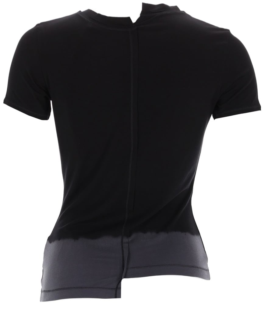 Y-3 "DIP DYE" T-SHIRT Zwart