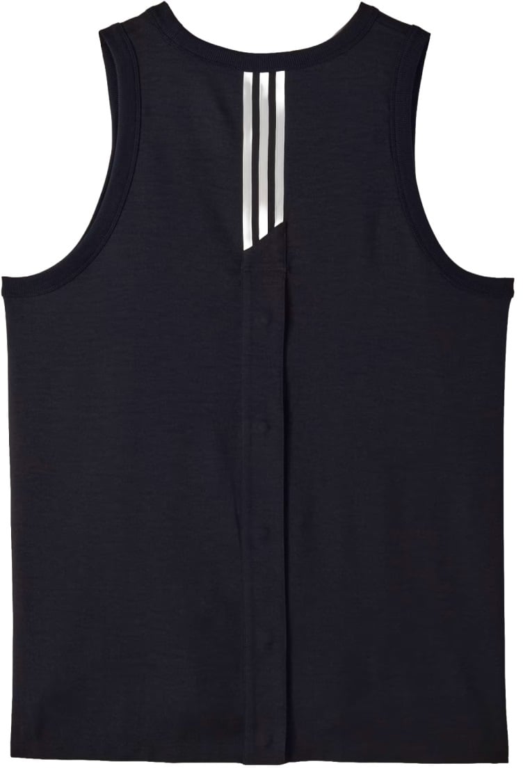 Y-3 BASKETBALL TANK TOP WITH LOGO Zwart