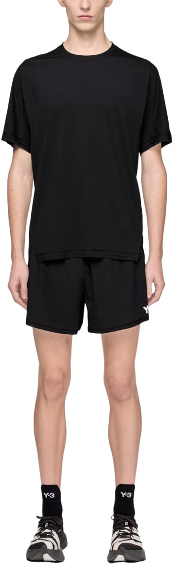 Y-3 SHORTS WITH LOGO Zwart