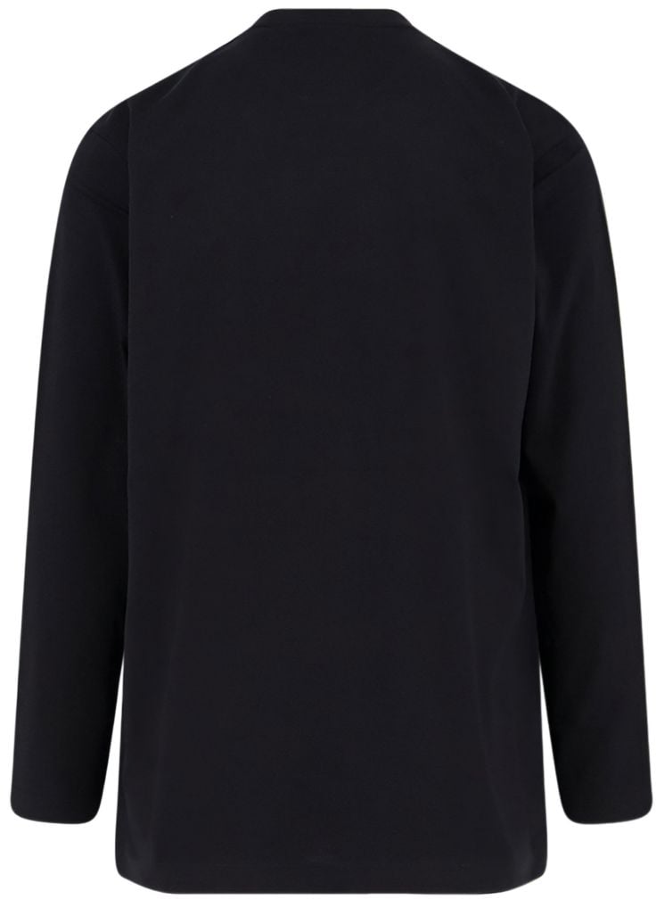 Y-3 T-Shirts And Polos Black Zwart
