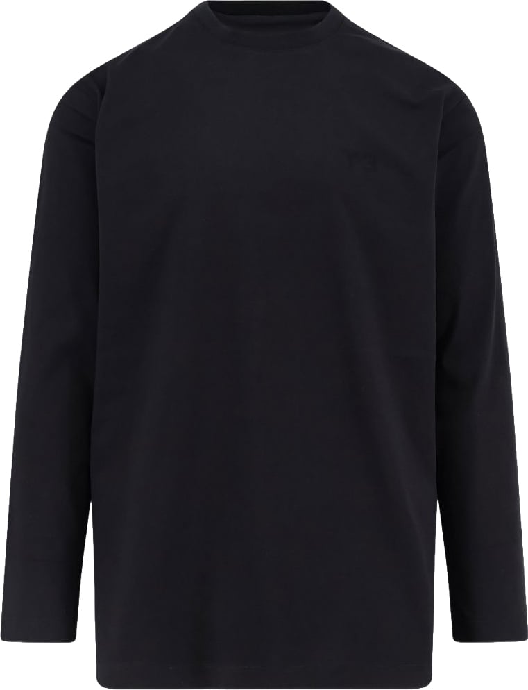 Y-3 T-Shirts And Polos Black Zwart