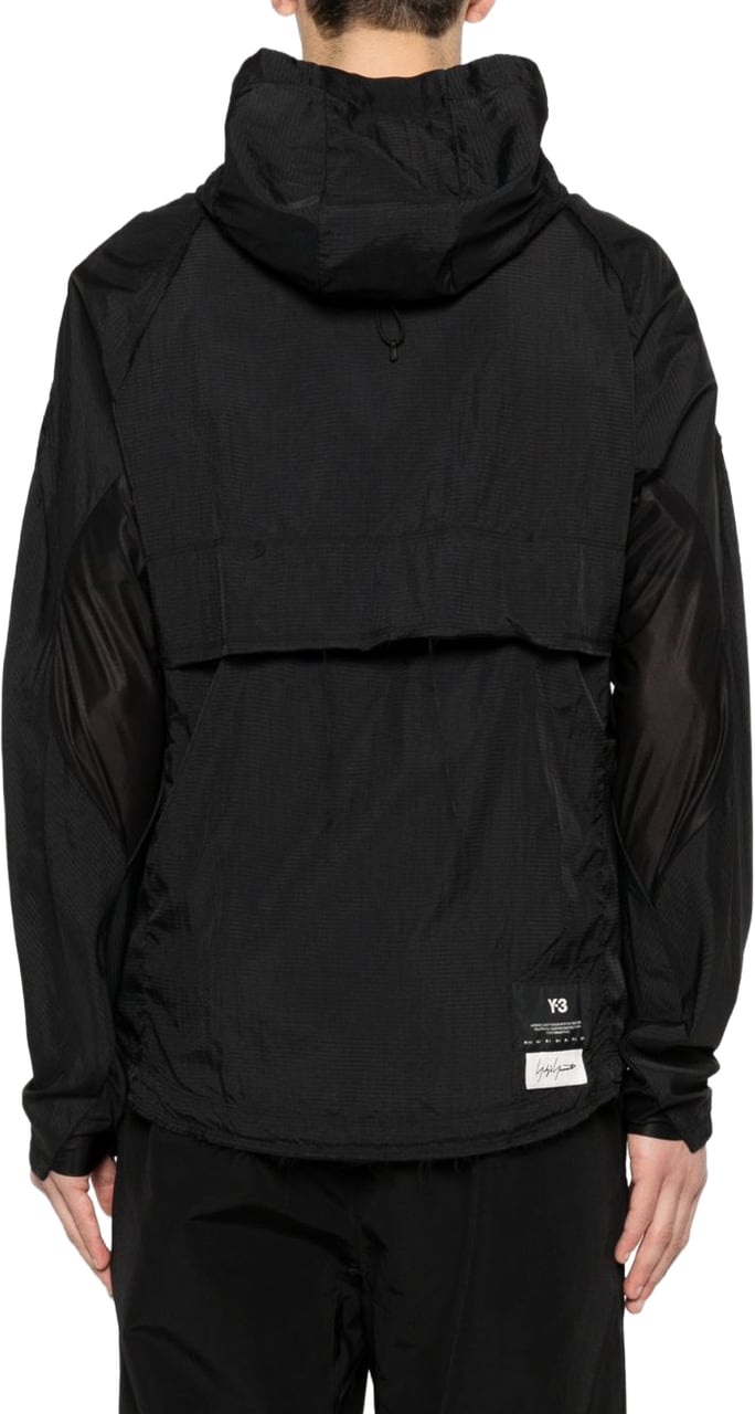 Y-3 Coats Nero Zwart