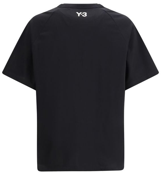 Y-3 Y-3 Black Cotton Sportswear Zwart