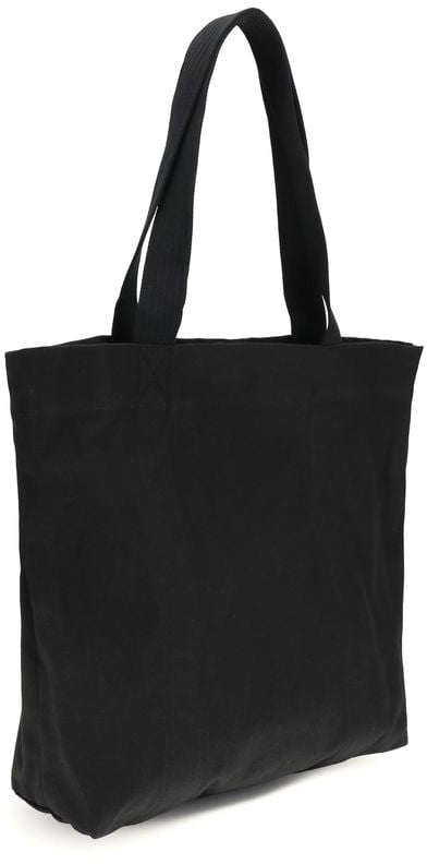 Y-3 Y-3 Black Cotton Shoulder Bag Zwart