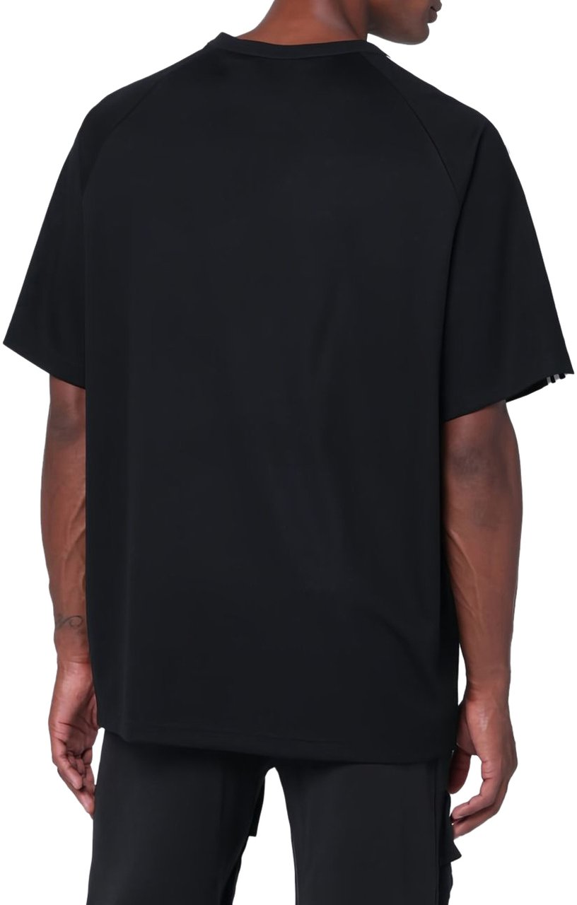 Y-3 T-Shirts And Polos Black Zwart