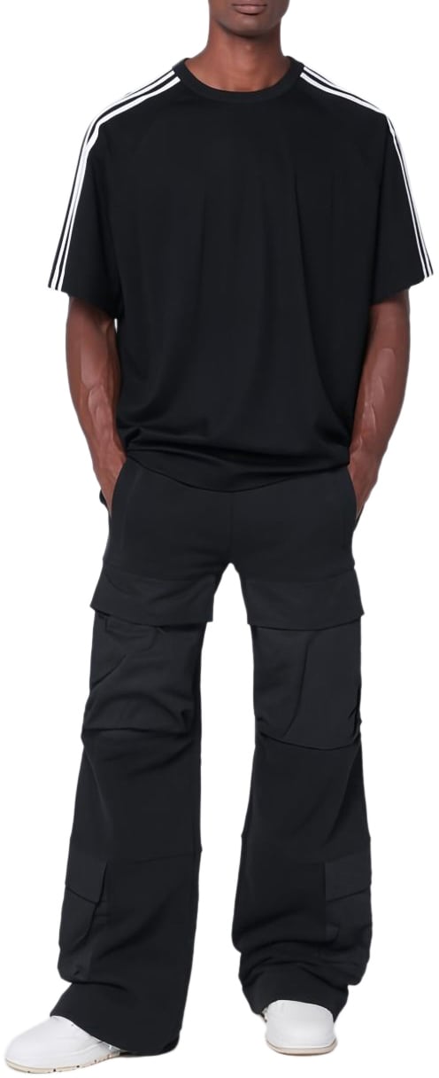 Y-3 T-Shirts And Polos Black Zwart
