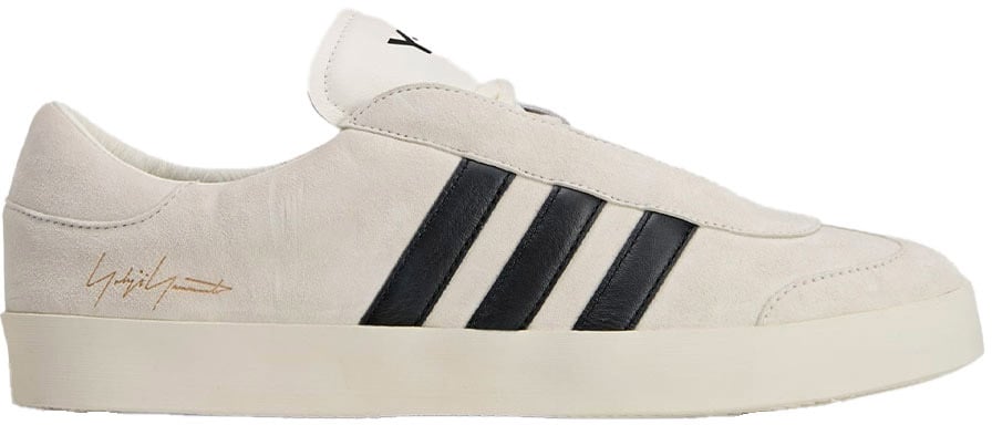 Y-3 basket adidas y 3 gazelle daim noir off white 2 Beige