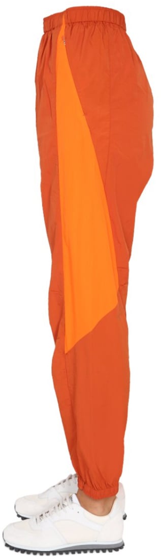 Y-3 Relaxed-Fit Jogging Pants With Two-Tone Design Rood