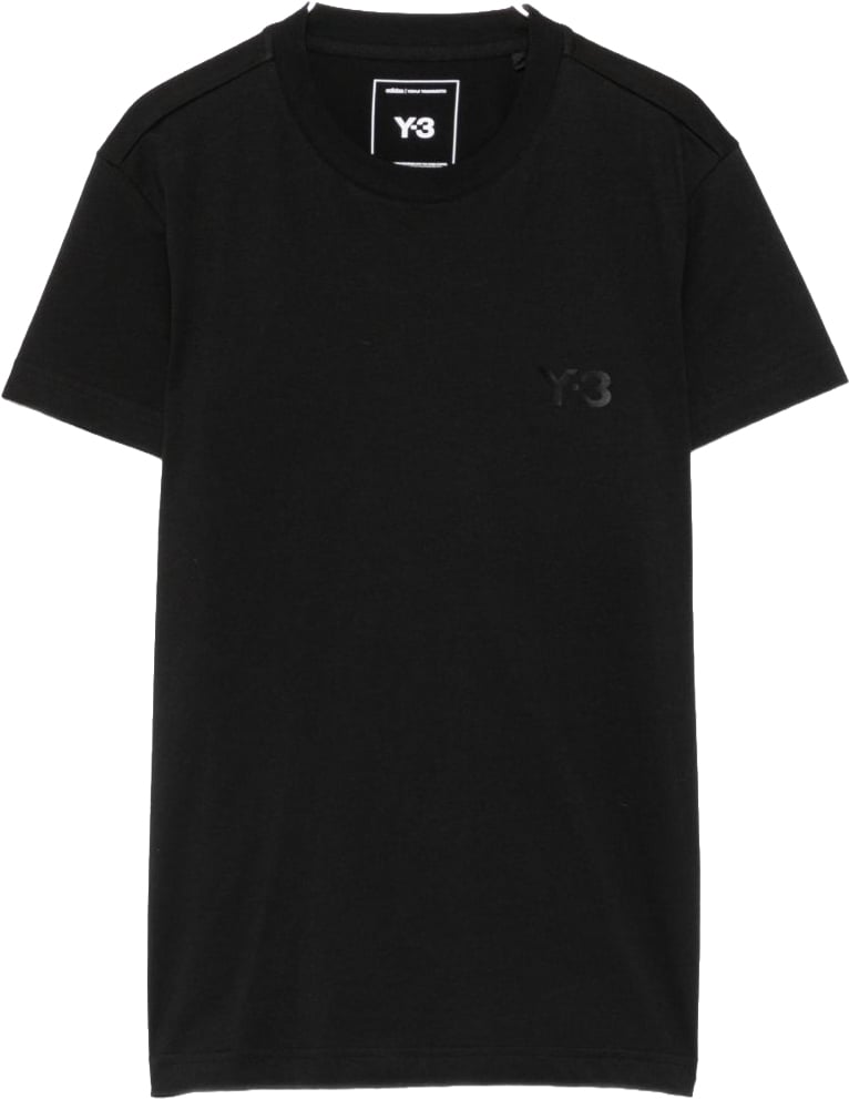 Y-3 T-Shirts And Polos Black Zwart