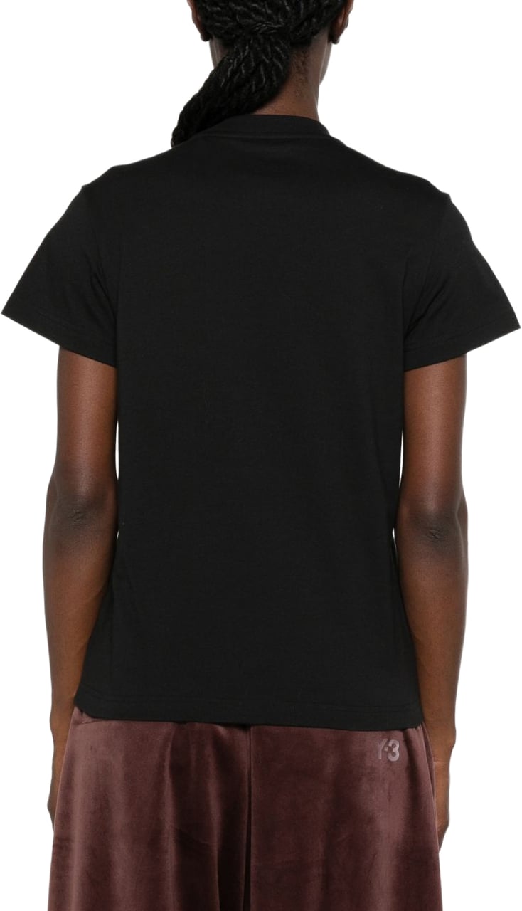 Y-3 T-Shirts And Polos Black Zwart