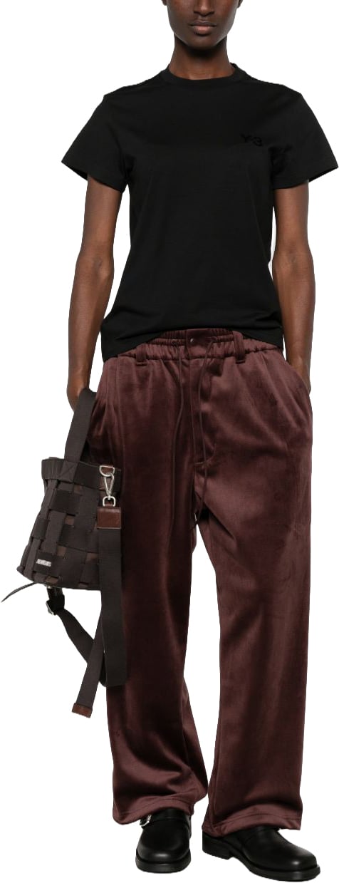 Y-3 T-Shirts And Polos Black Zwart