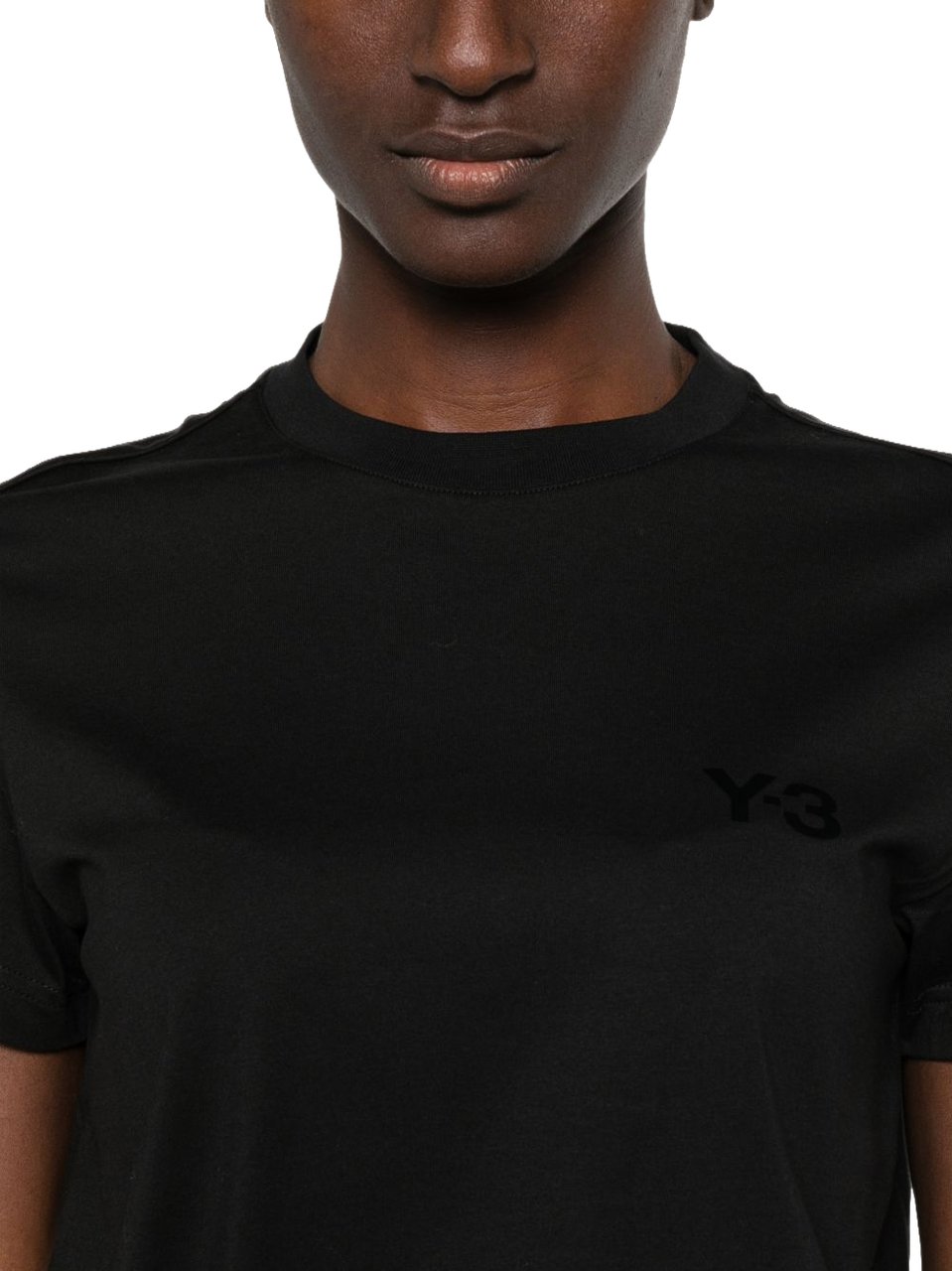 Y-3 T-Shirts And Polos Black Zwart