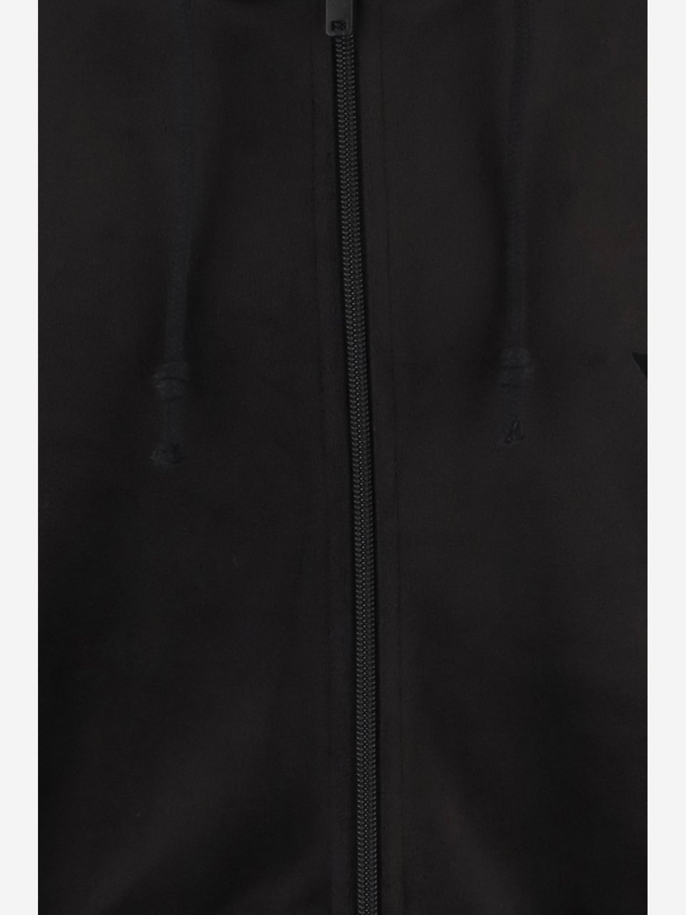 Y-3 VELVET ZIP HOODIE Bruin