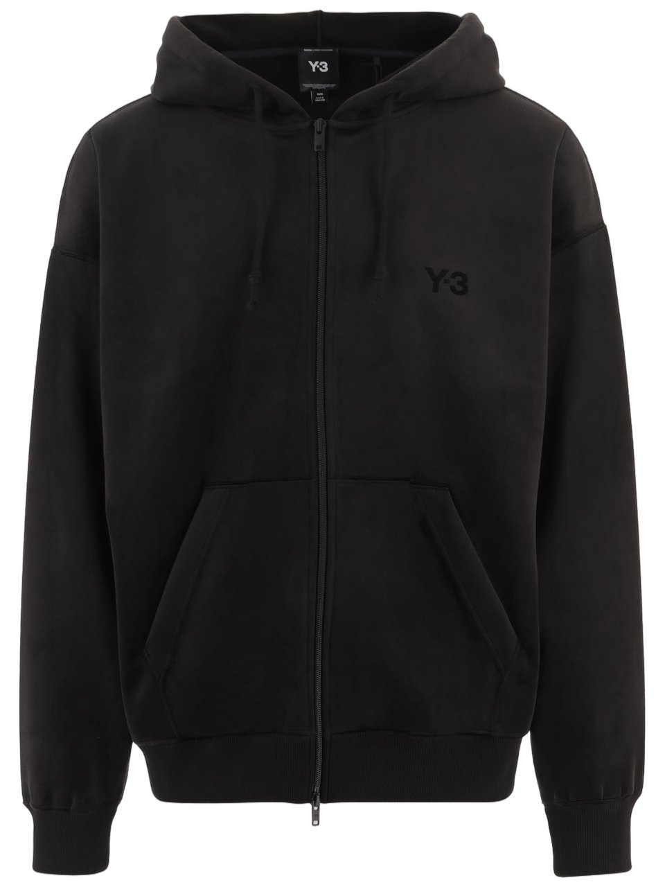 Y-3 VELVET ZIP HOODIE Bruin