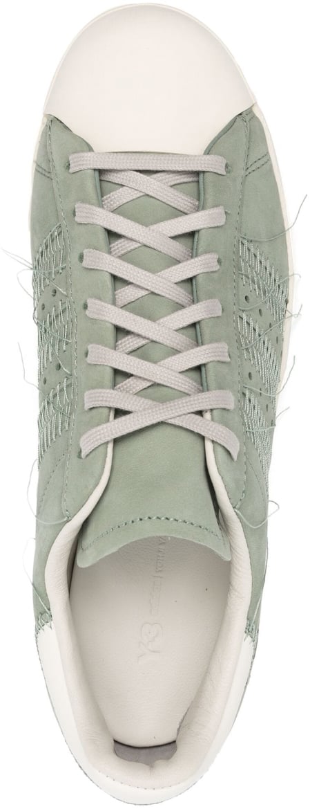 Y-3 Superstar Loose-thread Sneakers Groen