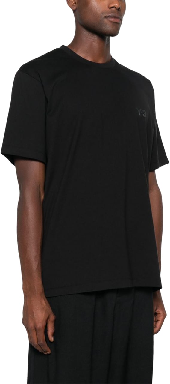 Y-3 T-Shirts And Polos Black Zwart