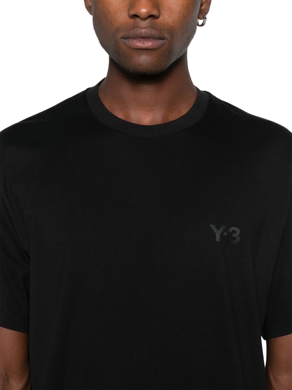 Y-3 T-Shirts And Polos Black Zwart