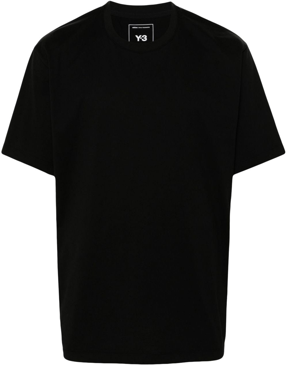 Y-3 T-Shirts And Polos Black Zwart