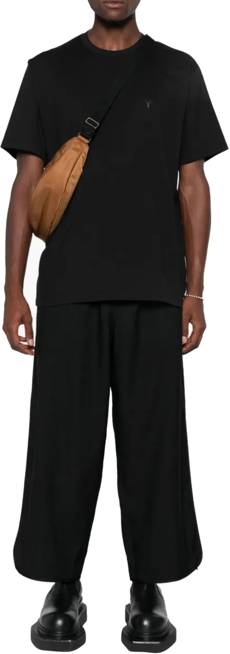 Y-3 Regular Ss Logo T-shirt Zwart