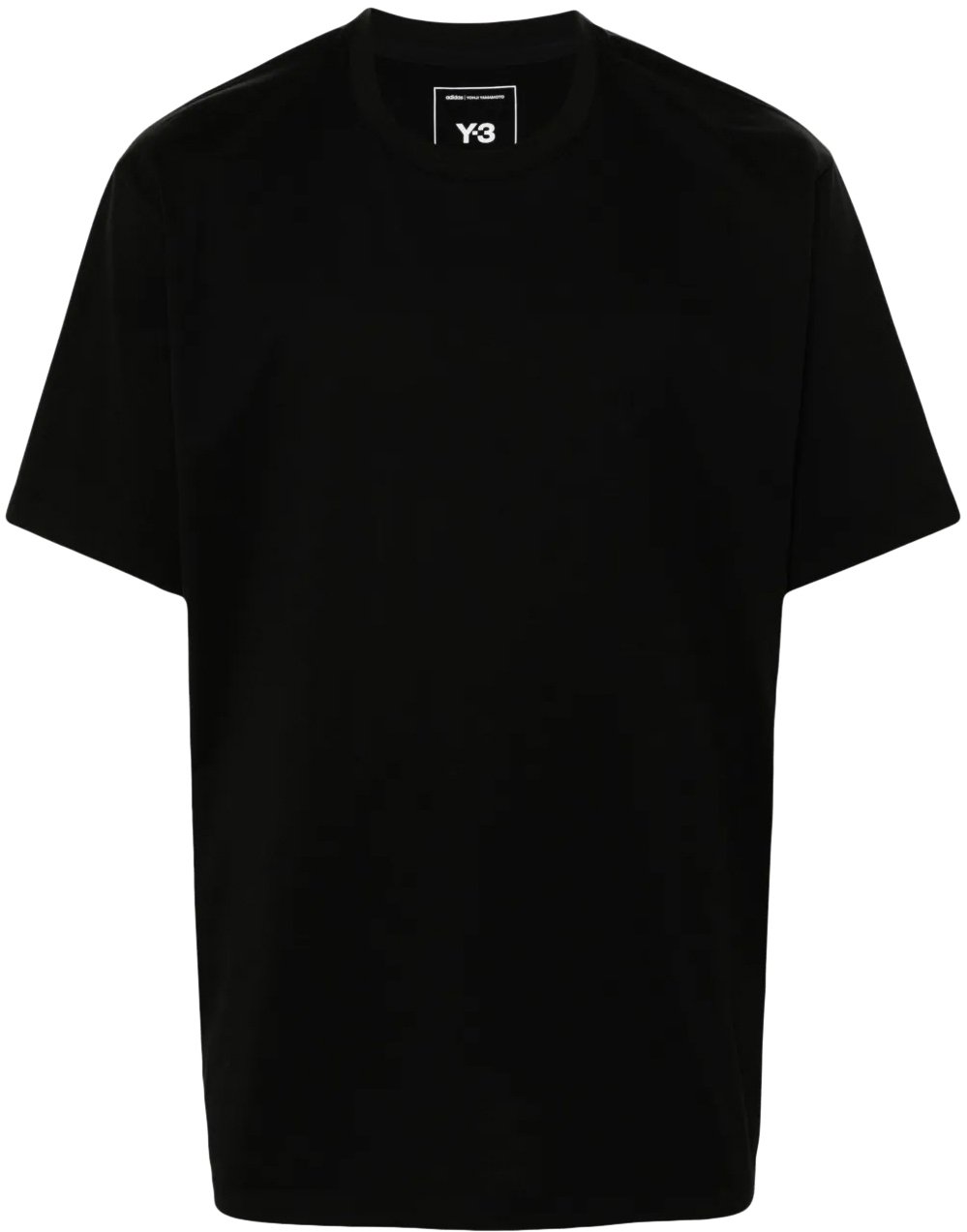 Y-3 Regular Ss Logo T-shirt Zwart