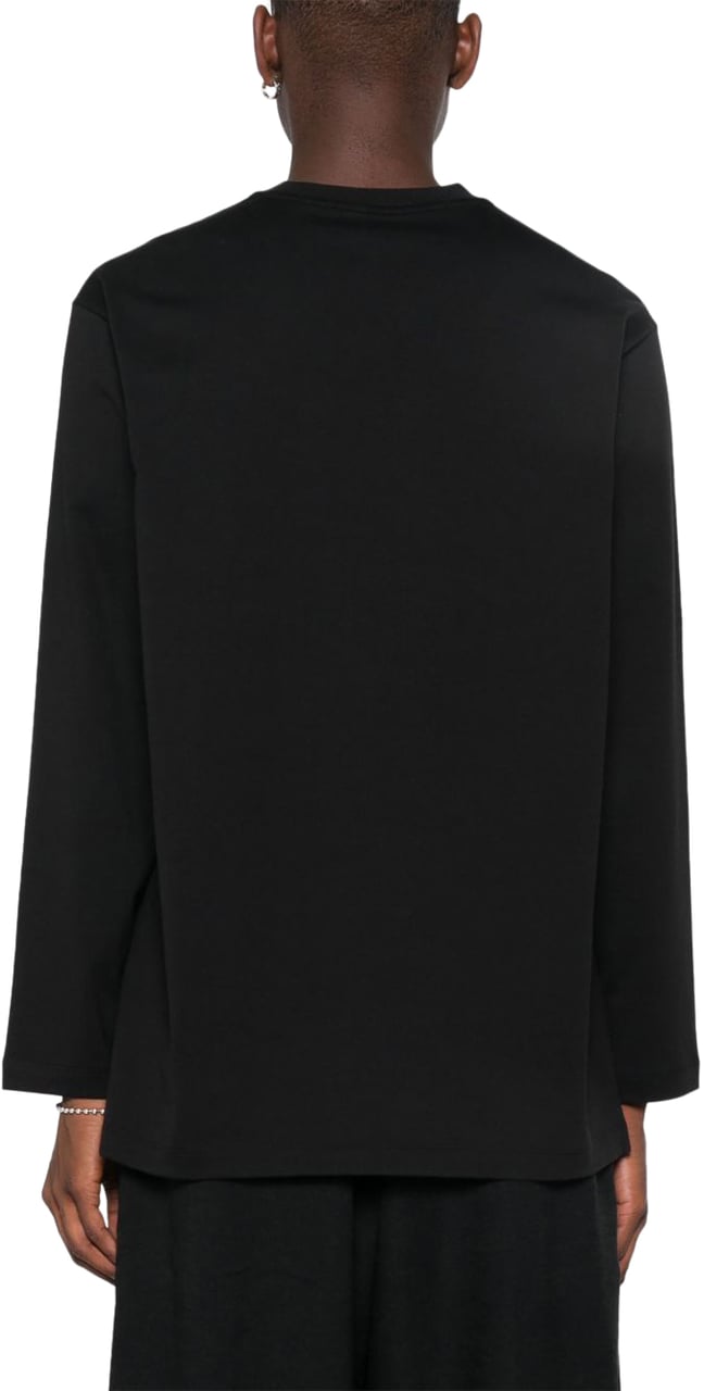 Y-3 T-Shirts And Polos Black Zwart