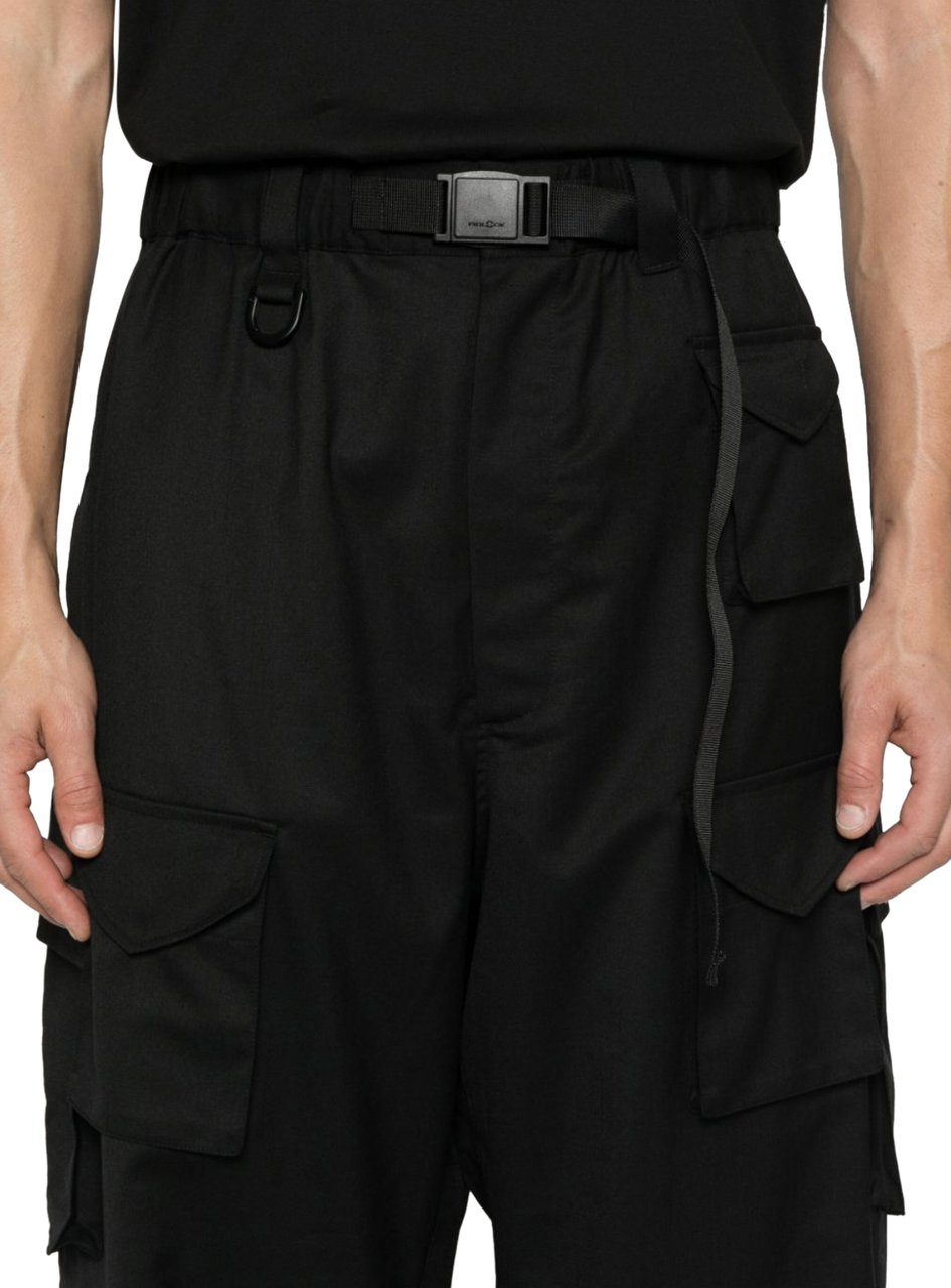 Y-3 Cargo Pn Black Zwart