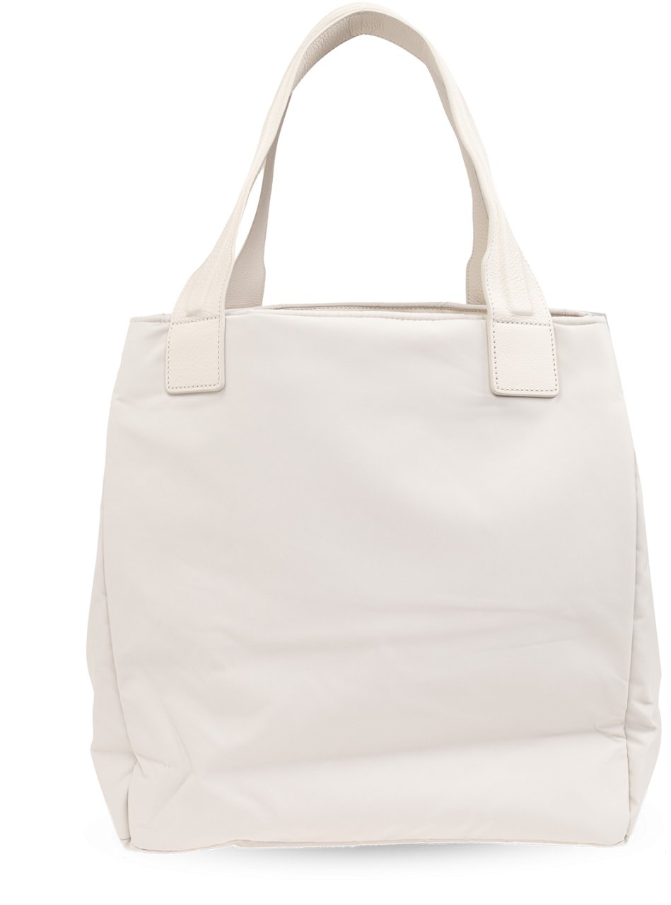 Y-3 Lux Logo Maxi Tote Bag Wit