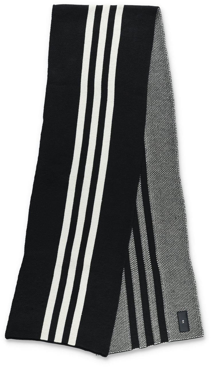 Y-3 3 Stripes Scarf Nero Zwart