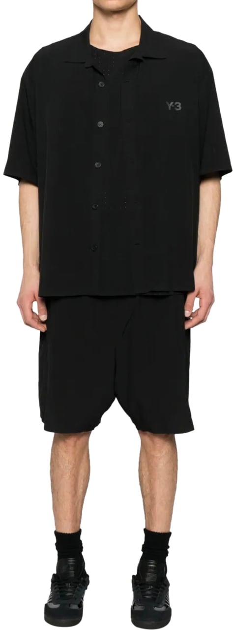 Y-3 Woven Short Black Zwart