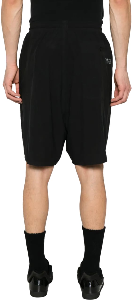 Y-3 Woven Short Black Zwart