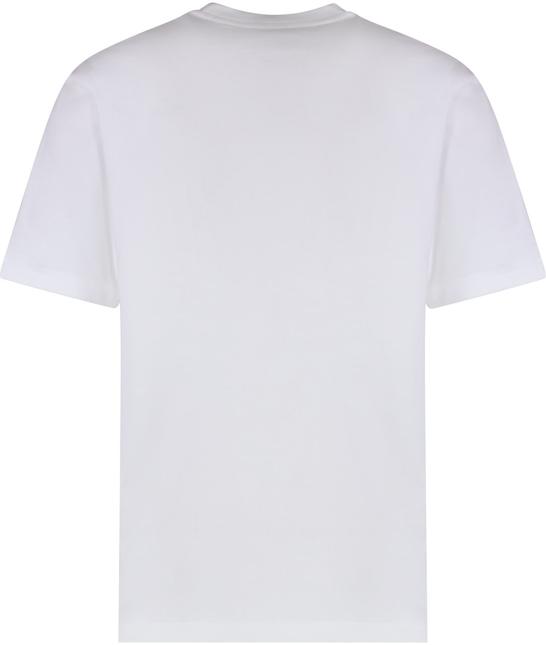 Y-3 Logo cotton t-shirt Wit