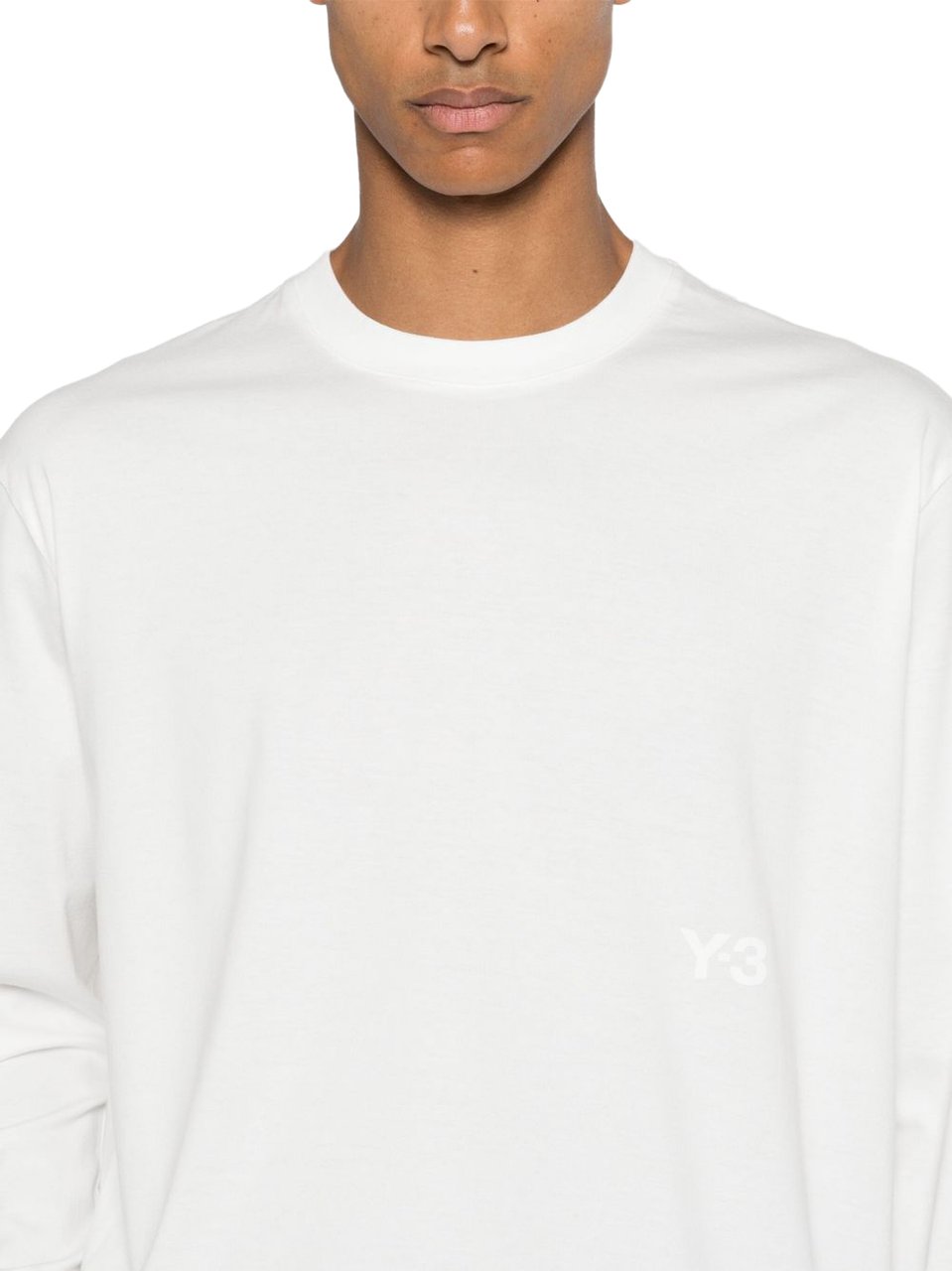Y-3 T-Shirts And Polos White Wit