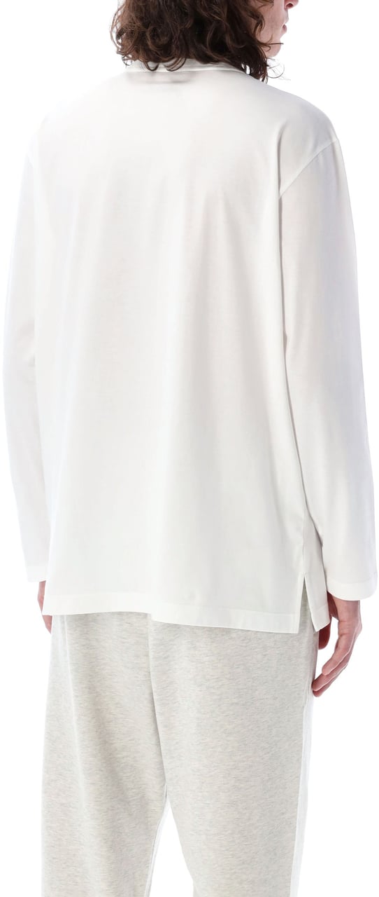Y-3 Classic L/S Tee Bianco Wit
