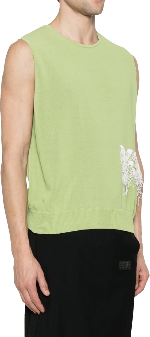 Y-3 Knit Vest Maglim Groen