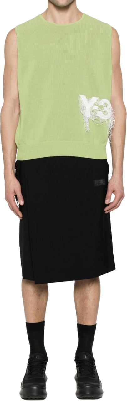 Y-3 Knit Vest Maglim Groen