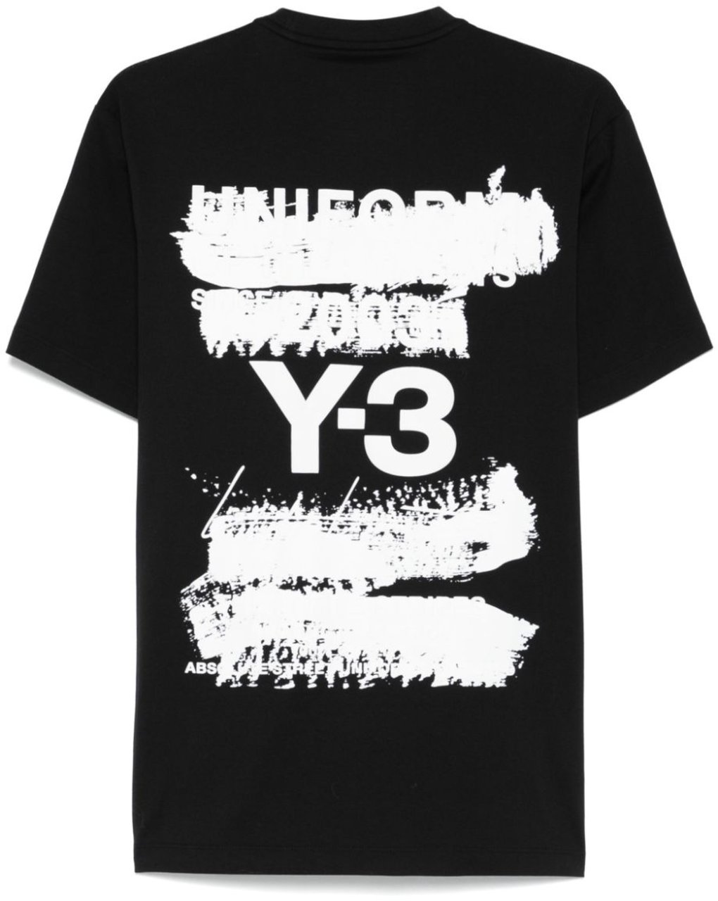 Y-3 Short Sleeve Tee Black Zwart